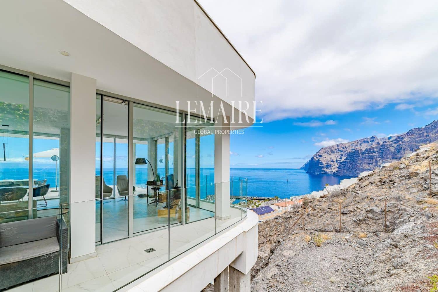 3 quarto Penthouse para venda em Los Gigantes com piscina garagem - 2 495 000 € (Ref: 10103587)