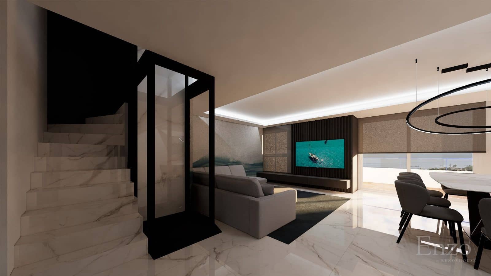 3 makuuhuone Kattohuoneisto myytävänä paikassa Calpe / Calp mukana uima-altaan 
autotalli - 1 250 000 € (Ref: 9793250)