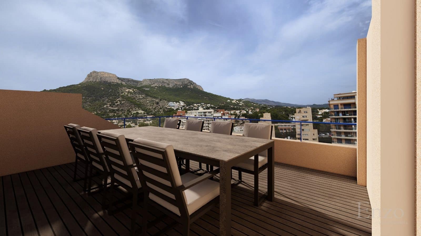 3 makuuhuone Kattohuoneisto myytävänä paikassa Calpe / Calp mukana uima-altaan 
autotalli - 1 250 000 € (Ref: 9793250)