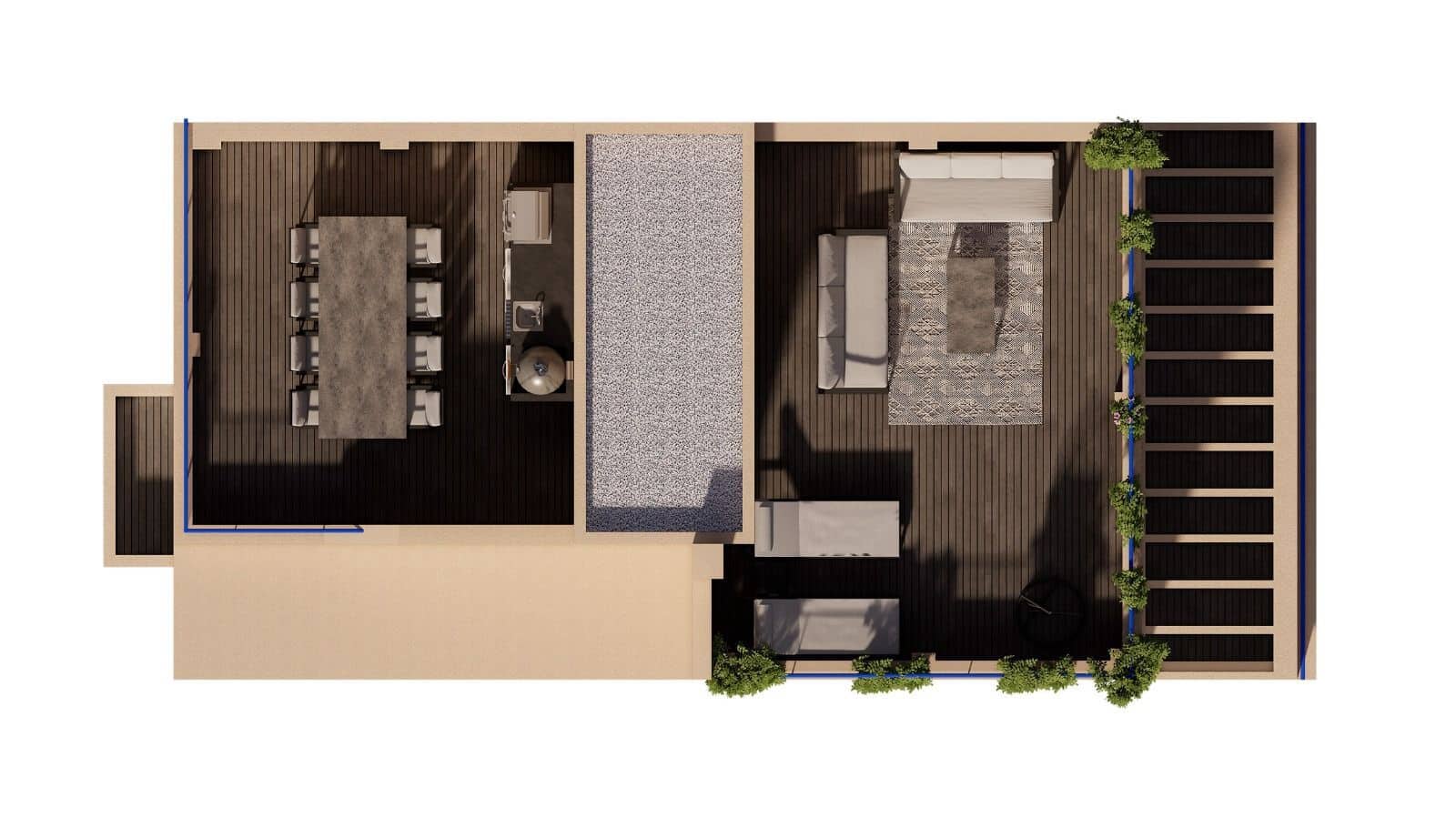 3 makuuhuone Kattohuoneisto myytävänä paikassa Calpe / Calp mukana uima-altaan 
autotalli - 1 250 000 € (Ref: 9793250)