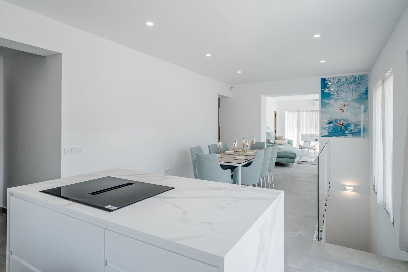 4 chambre Villa/Maison à vendre à Calpe / Calp avec piscine garage - 1 099 000 € (Ref: 9864040)