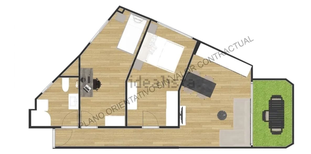 2 slaapkamer Appartement te koop in San Bartolome de Tirajana met zwembad garage - € 330.000 (Ref: 10023265)