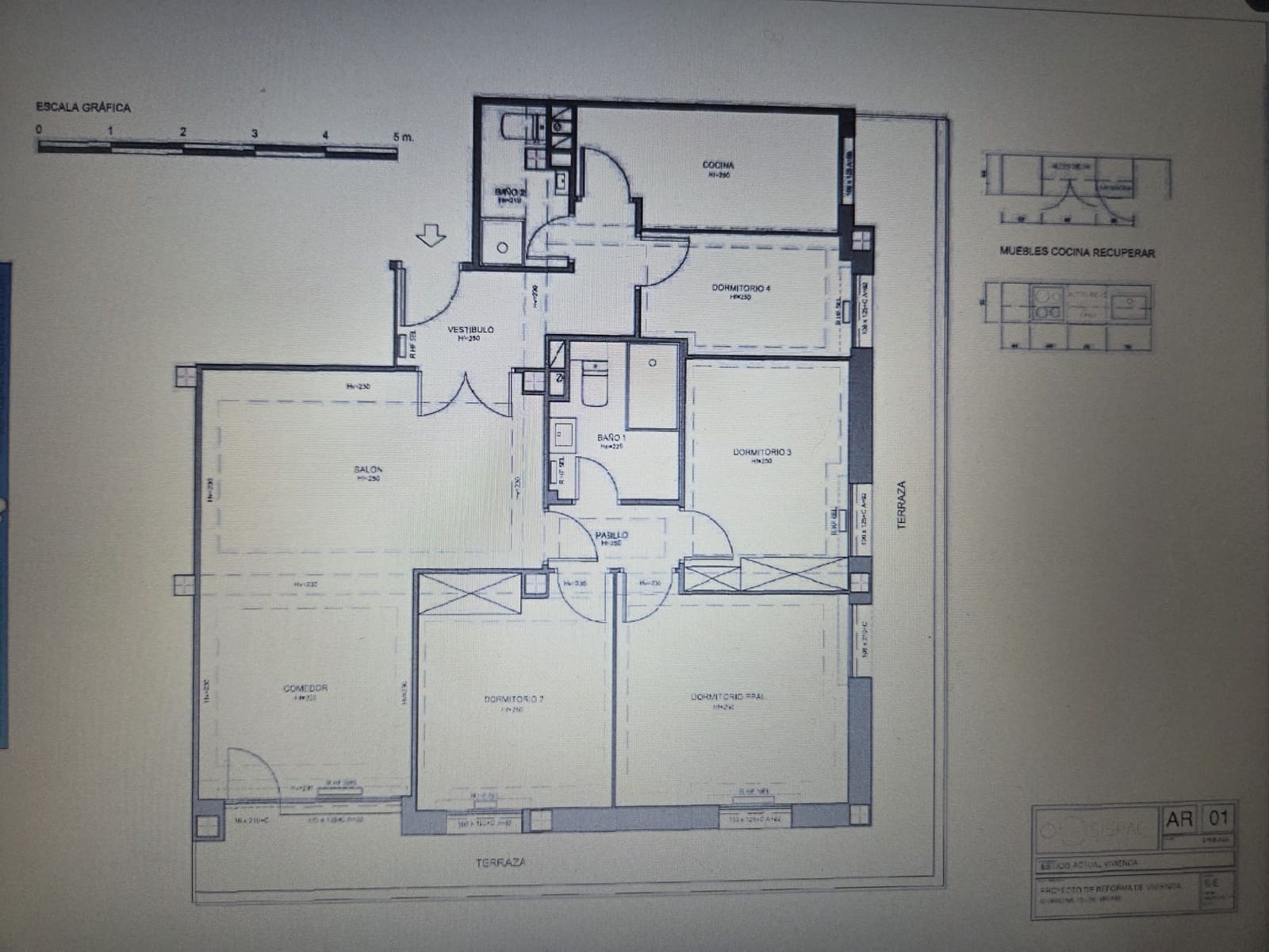 4 soveværelse Lejlighed til salg i Madrid by med garage - € 927.900 (Ref: 9832706)