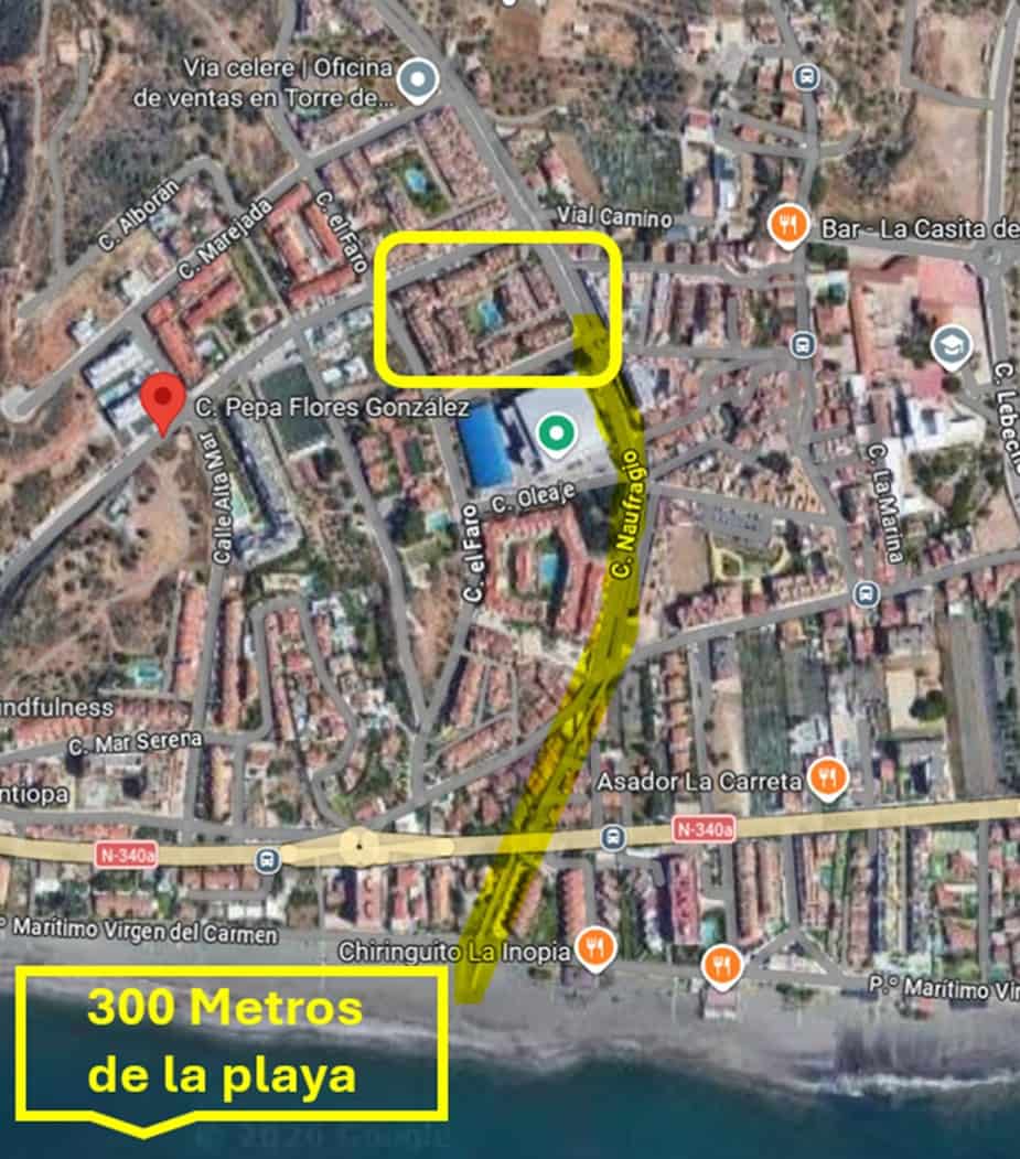 3 slaapkamer Rijtjeshuis te koop in Rincon de la Victoria met zwembad garage - € 485.000 (Ref: 9800327)