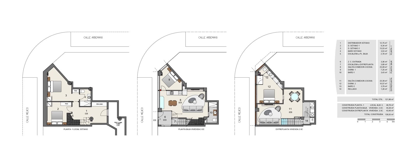 4 quarto Apartamento para venda em Madrid cidade com garagem - 795 000 € (Ref: 9802756)