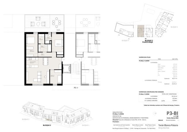 3 quarto Apartamento para venda em Oleiros com piscina garagem - 403 022 € (Ref: 9961690)