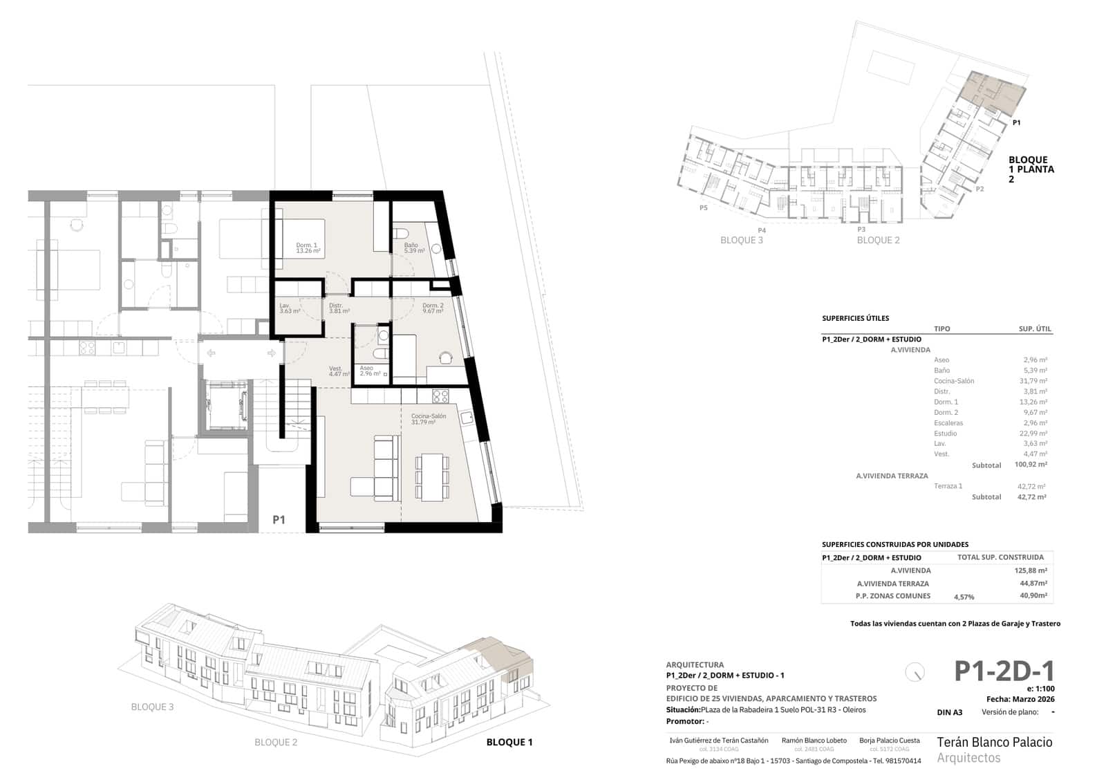 3 quarto Apartamento para venda em Oleiros com piscina garagem - 491 732 € (Ref: 9961692)