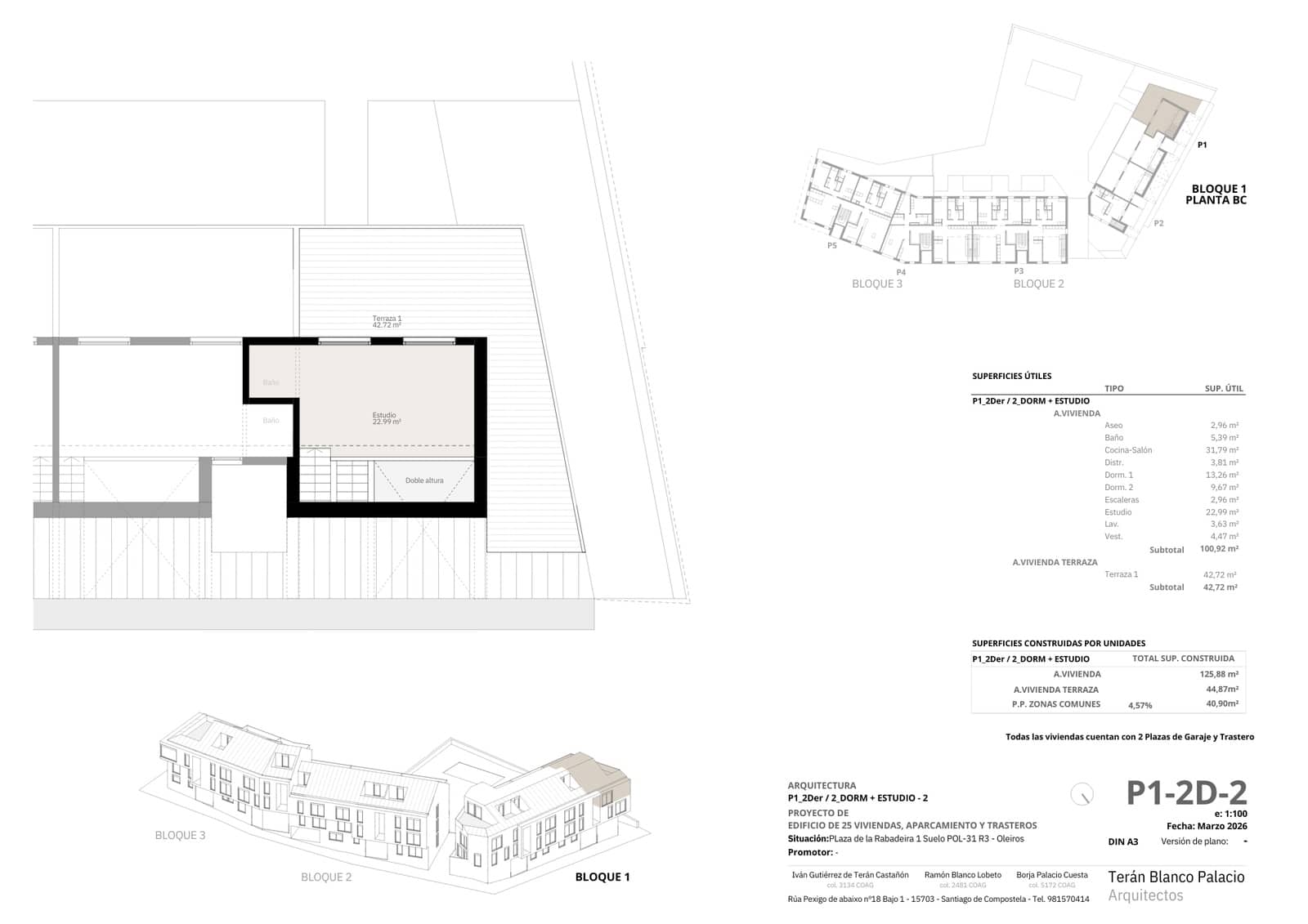 3 quarto Apartamento para venda em Oleiros com piscina garagem - 491 732 € (Ref: 9961692)