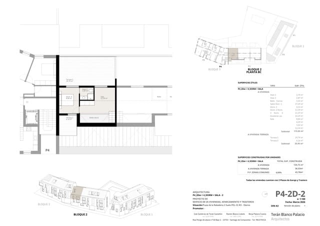 4 Zimmer Wohnung zu verkaufen in Oleiros mit Pool Garage - 534.782 € (Ref: 9961695)
