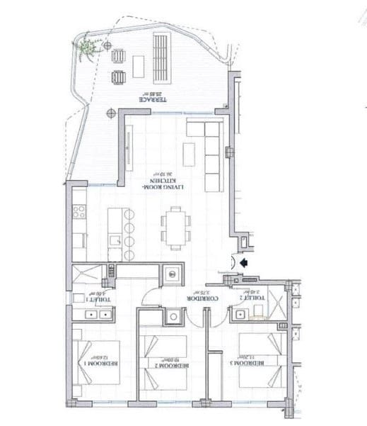 3 sovrum Lägenhet till salu i Fuengirola med pool garage - 690 000 € (Ref: 9830325)