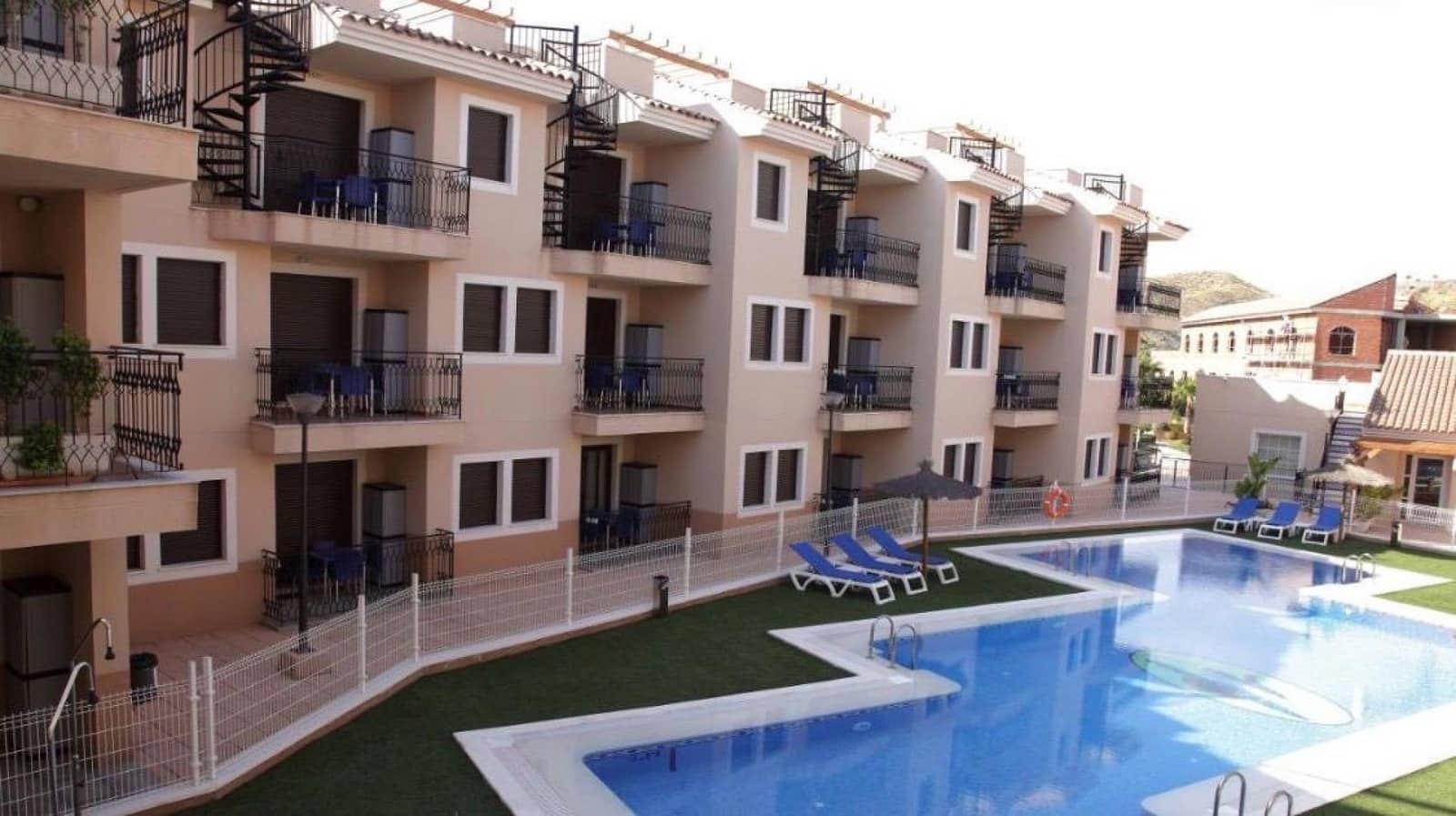 2 sovrum Lägenhet till salu i Aguilas med pool garage - 110 000 € (Ref: 10006800)