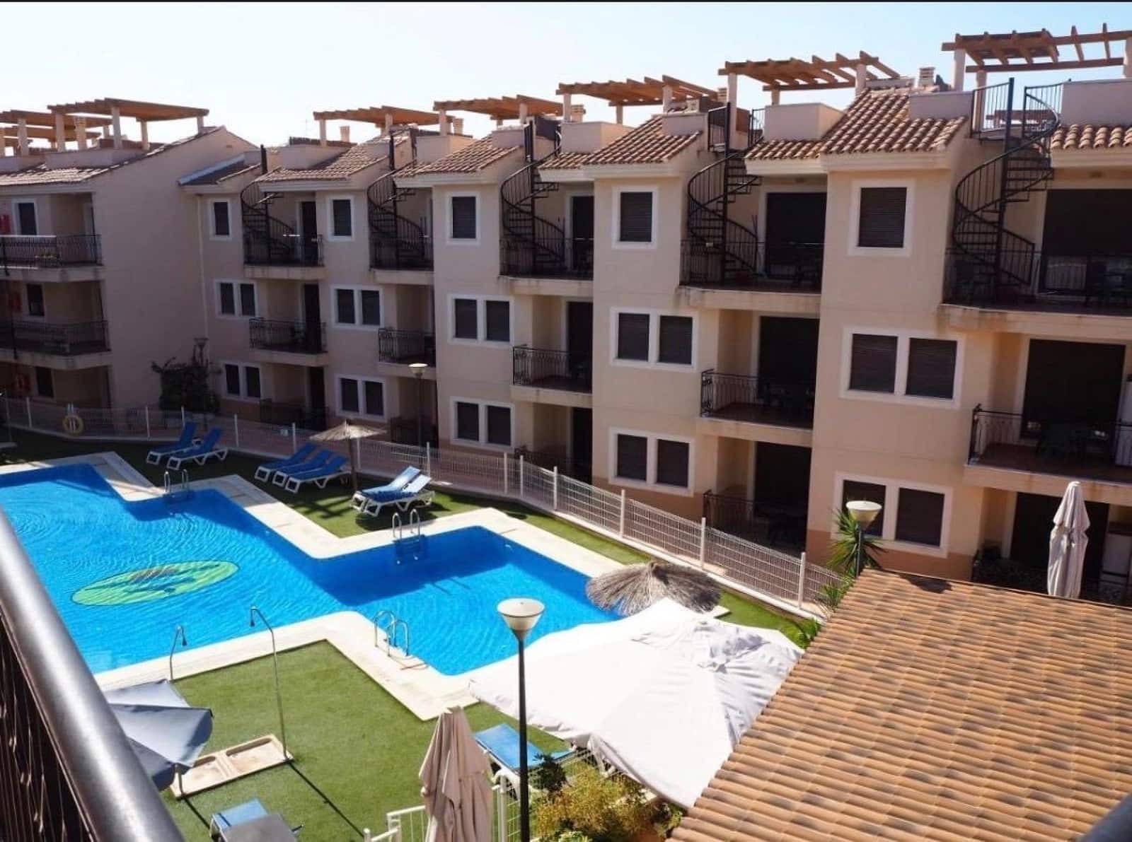 2 sovrum Lägenhet till salu i Aguilas med pool garage - 110 000 € (Ref: 10006800)
