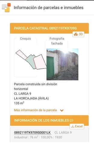 Maison de Ville à vendre à La Horcajada - 19 900 € (Ref: 10002522)