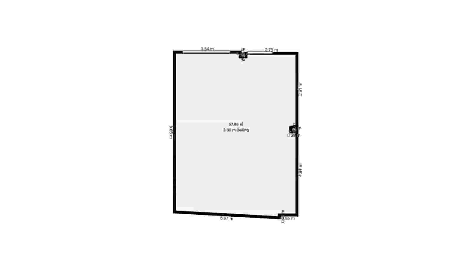1 Zimmer Gewerbe zu verkaufen in Els Poblets - 87.000 € (Ref: 10002540)