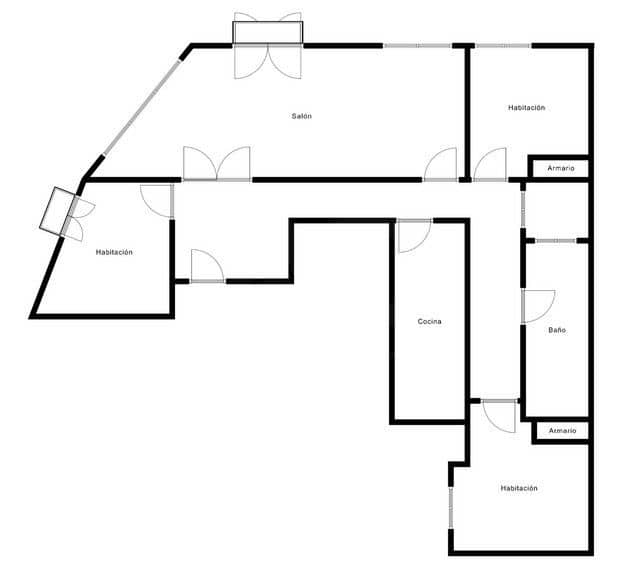 3 makuuhuone Huoneisto myytävänä paikassa Cassa de la Selva - 225 000 € (Ref: 10011512)