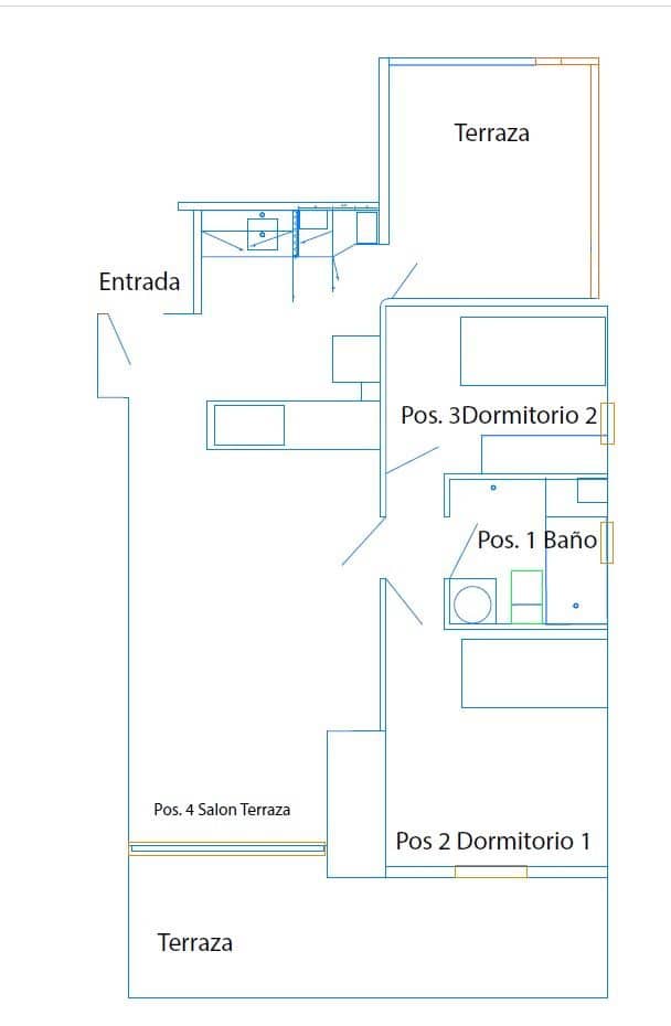 3 sovrum Lägenhet till salu i Lepe med garage - 248 470 € (Ref: 10016779)