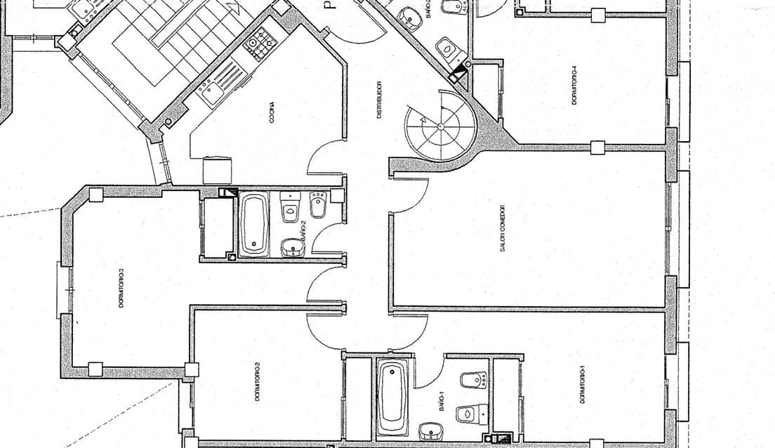 3 sovrum Lägenhet till salu i Malaga stad med garage - 485 000 € (Ref: 10019932)