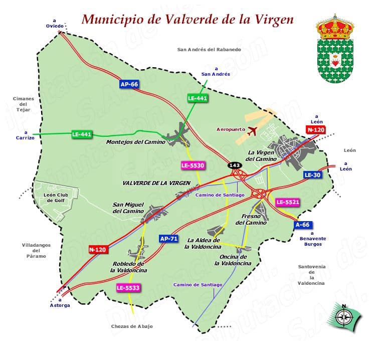 Building Plot for sale in Valverde de la Virgen - € 190,000 (Ref: 10020028)