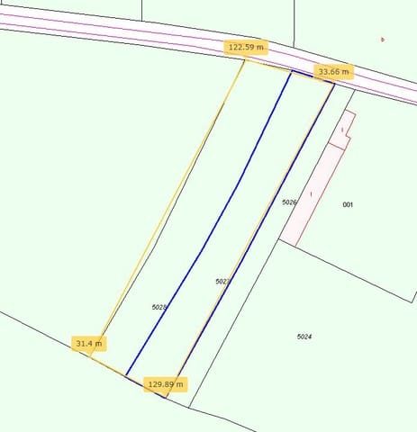 Terre non Aménagée à vendre à Valdefresno - 19 900 € (Ref: 10020031)