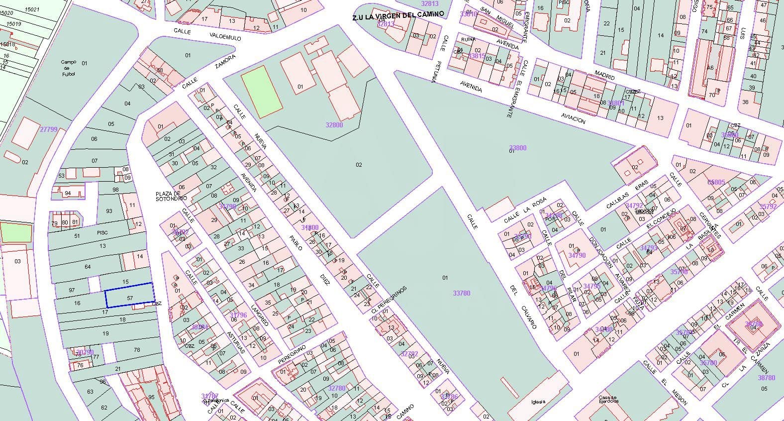 Building Plot for sale in Valverde de la Virgen - € 120,000 (Ref: 10020051)