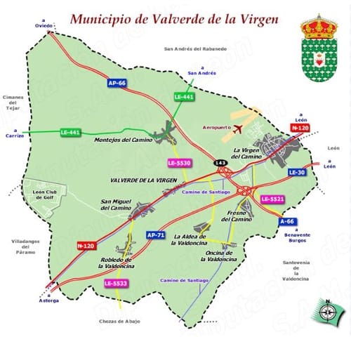 Building Plot for sale in Valverde de la Virgen - € 89,000 (Ref: 10020053)