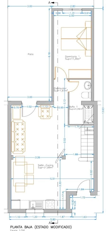 Terraced Villa for sale in Valverde de la Virgen - € 109,000 (Ref: 10020055)