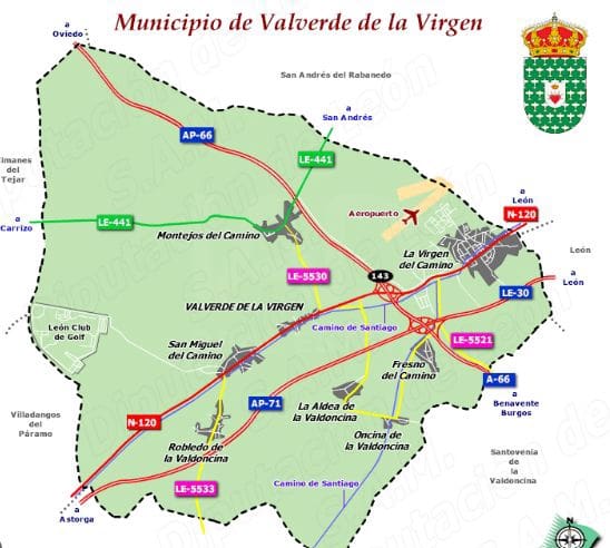 Terraced Villa for sale in Valverde de la Virgen - € 109,000 (Ref: 10020055)