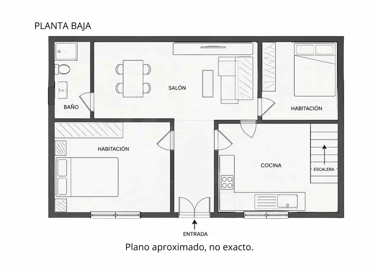 3 sypialnia Dom szeregowy na sprzedaż w Cortegana - 55 000 € (Ref: 10023288)