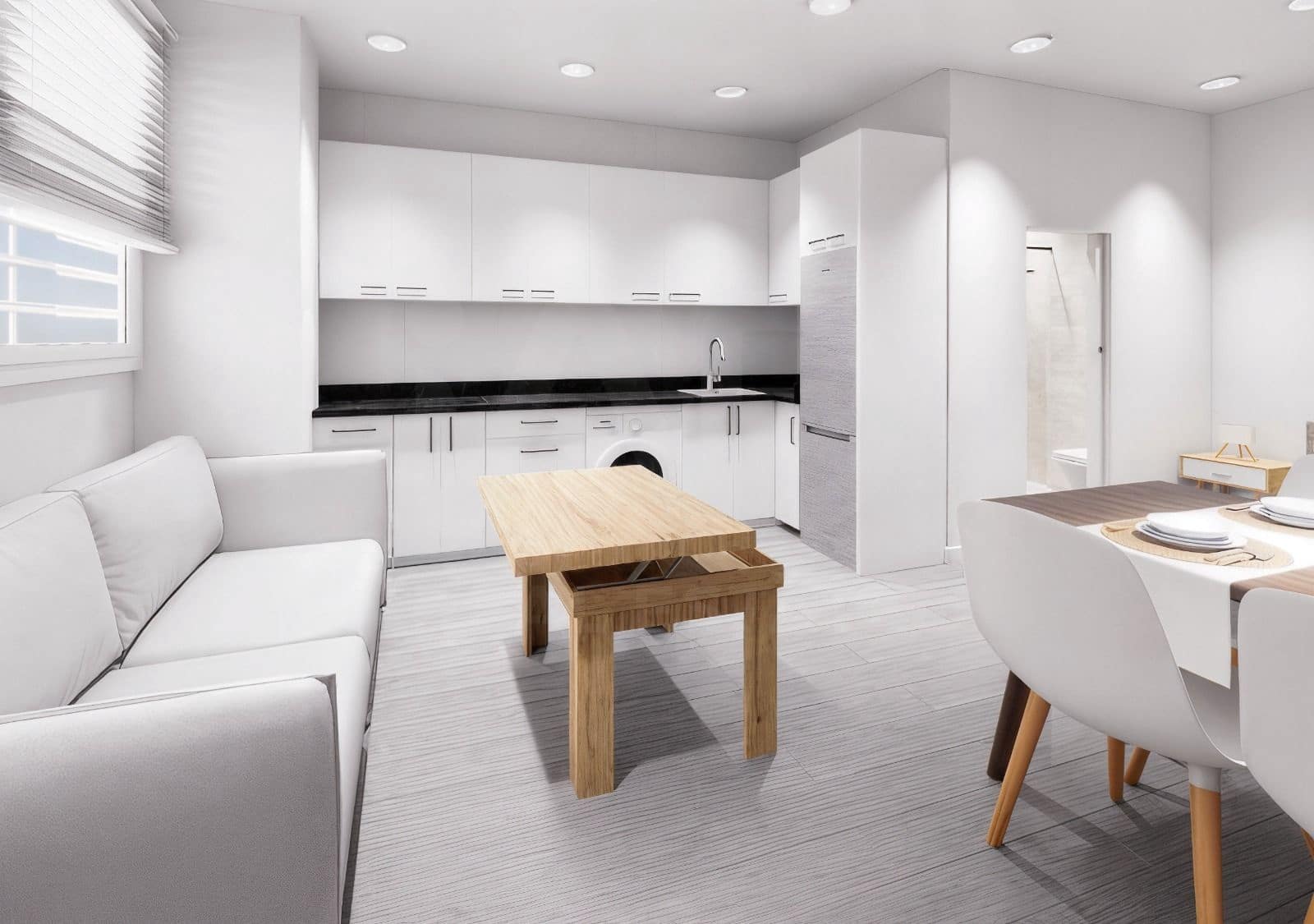 1 chambre Studio à vendre à Malaga ville - 129 990 € (Ref: 10023291)