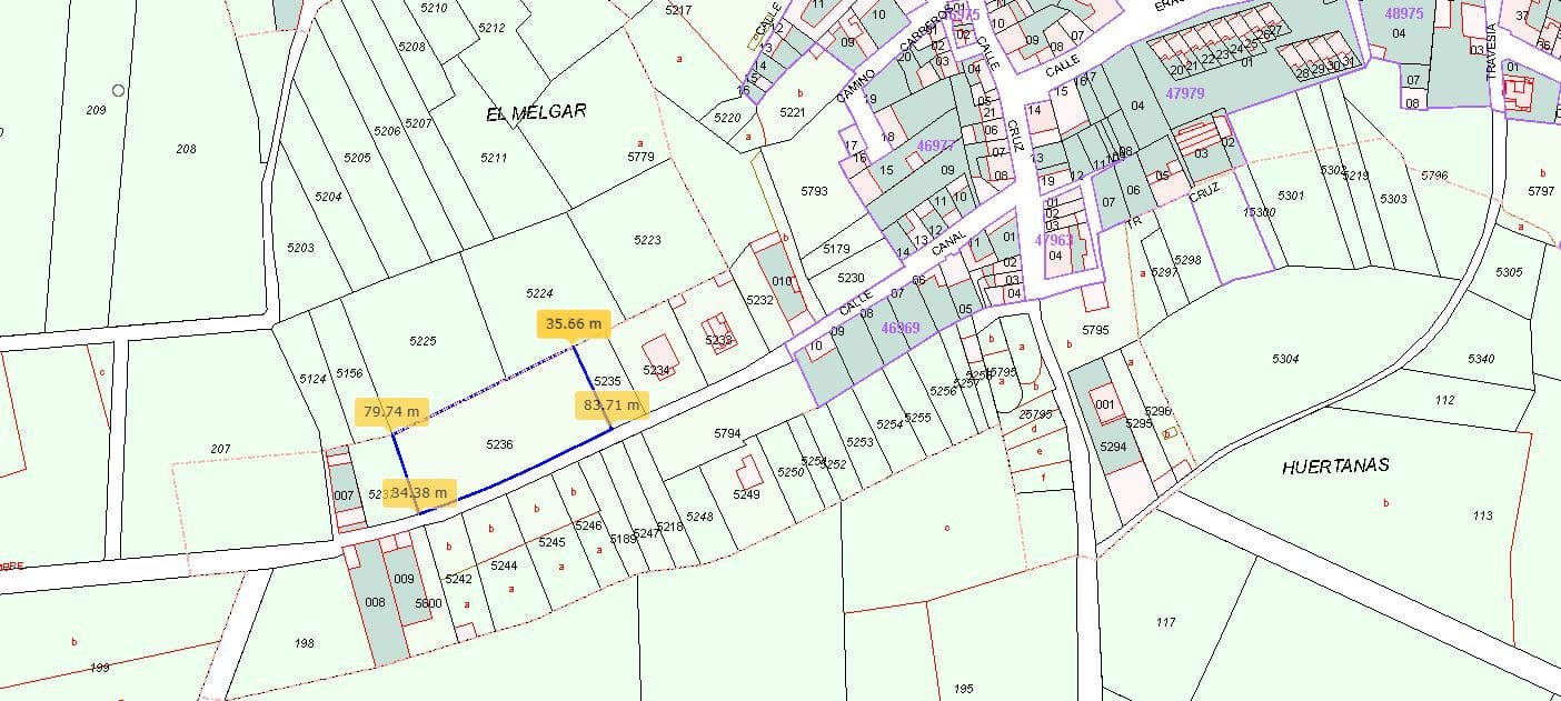 Solar/Parcela en Valdevimbre en venta - 30.000 € (Ref: 10023300)