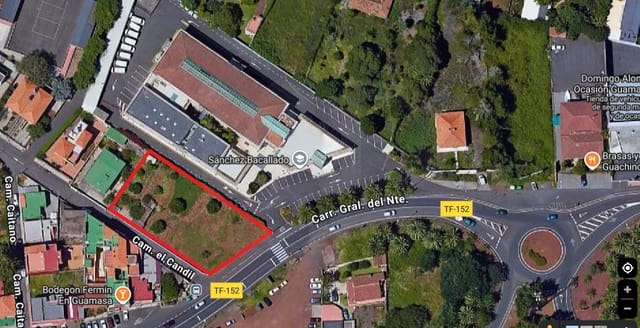 Byggegrund til salg i San Cristóbal de La Laguna - € 275.000 (Ref: 10026509)