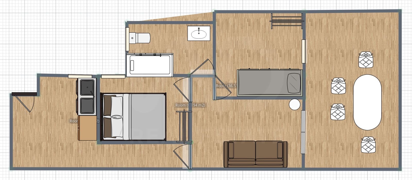 2 slaapkamer Penthouse te koop in Alicante stad - € 150.000 (Ref: 10031181)