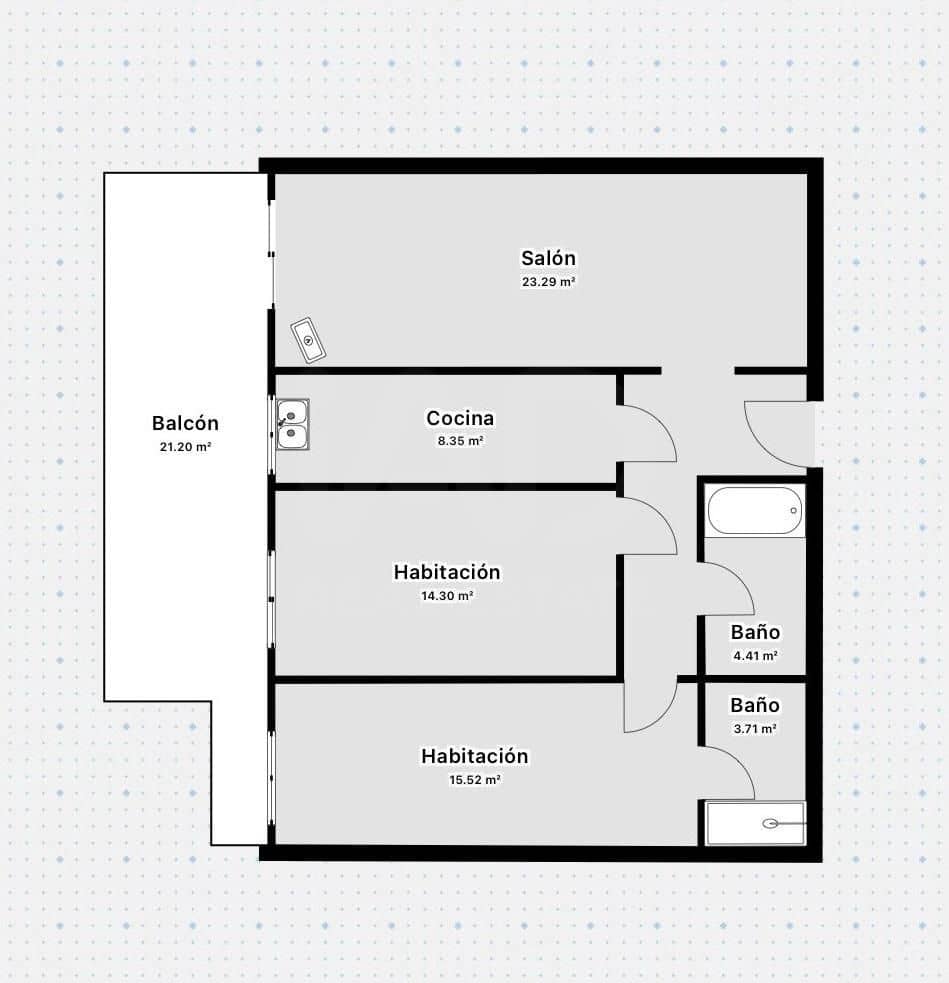 2 soveværelse Penthouse til salg i Alcala de la Selva med garage - € 215.000 (Ref: 10033388)