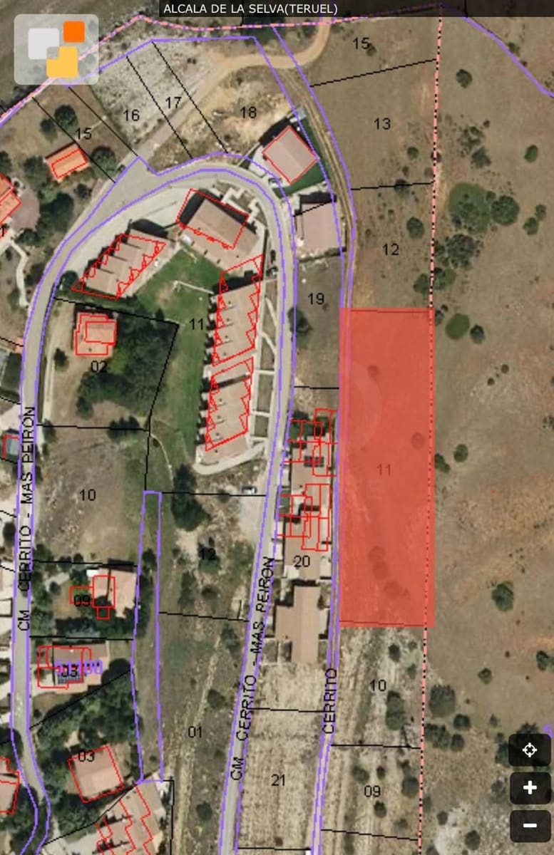 Terreno para Construção para venda em Alcala de la Selva - 65 000 € (Ref: 10033389)