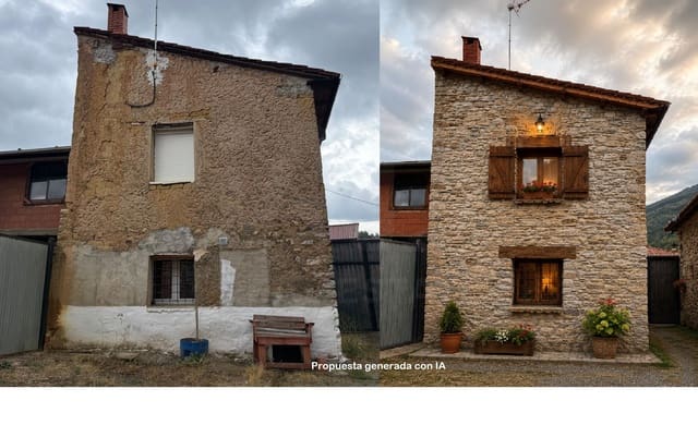 1 quarto Casa em Banda para venda em Matallana de Torío - 49 000 € (Ref: 10034824)
