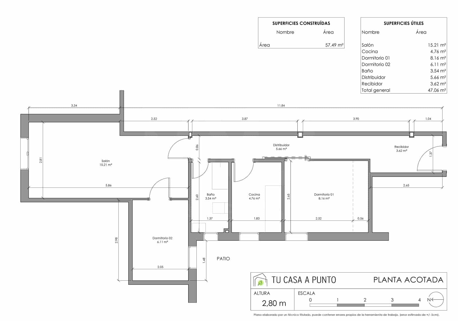 2 soverom Leilighet til salgs i Madrid by - € 499 000 (Ref: 10039344)