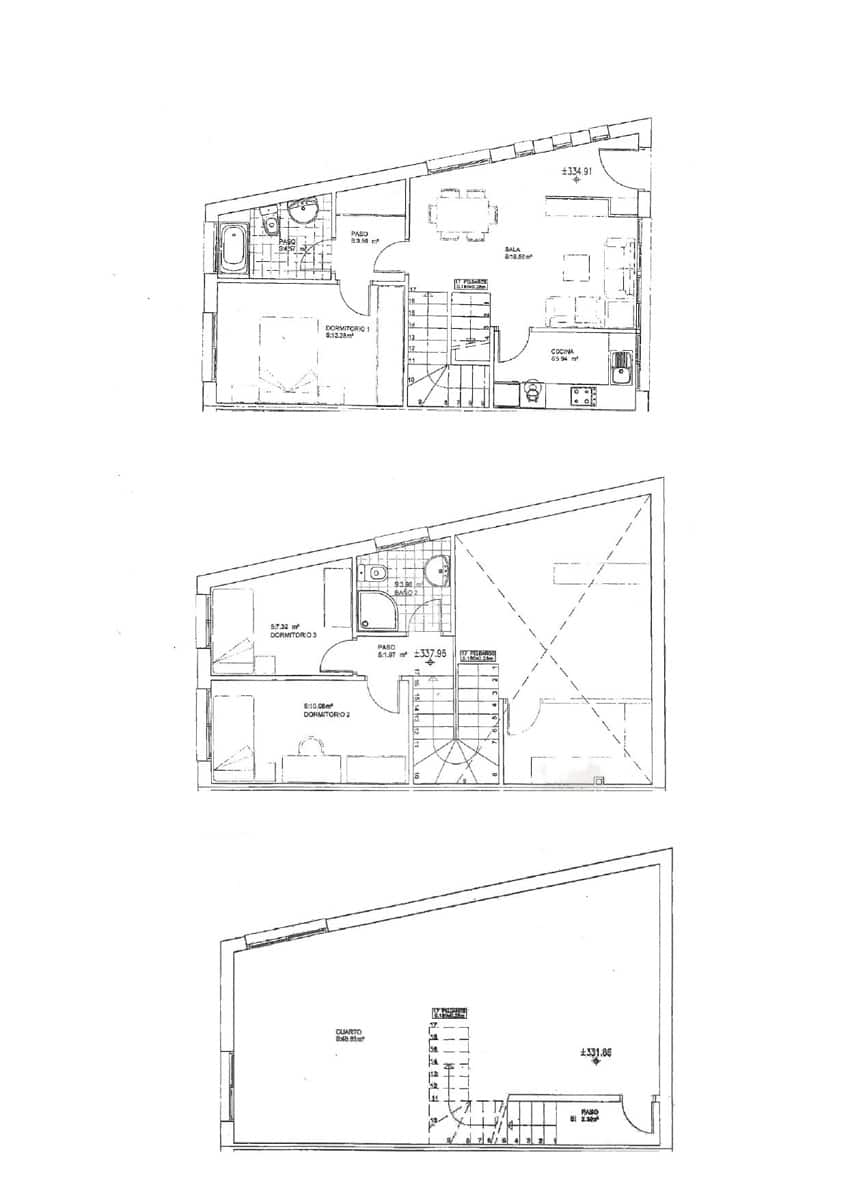 3 bedroom Townhouse for sale in Terrassa with garage - € 368,000 (Ref: 10042404)