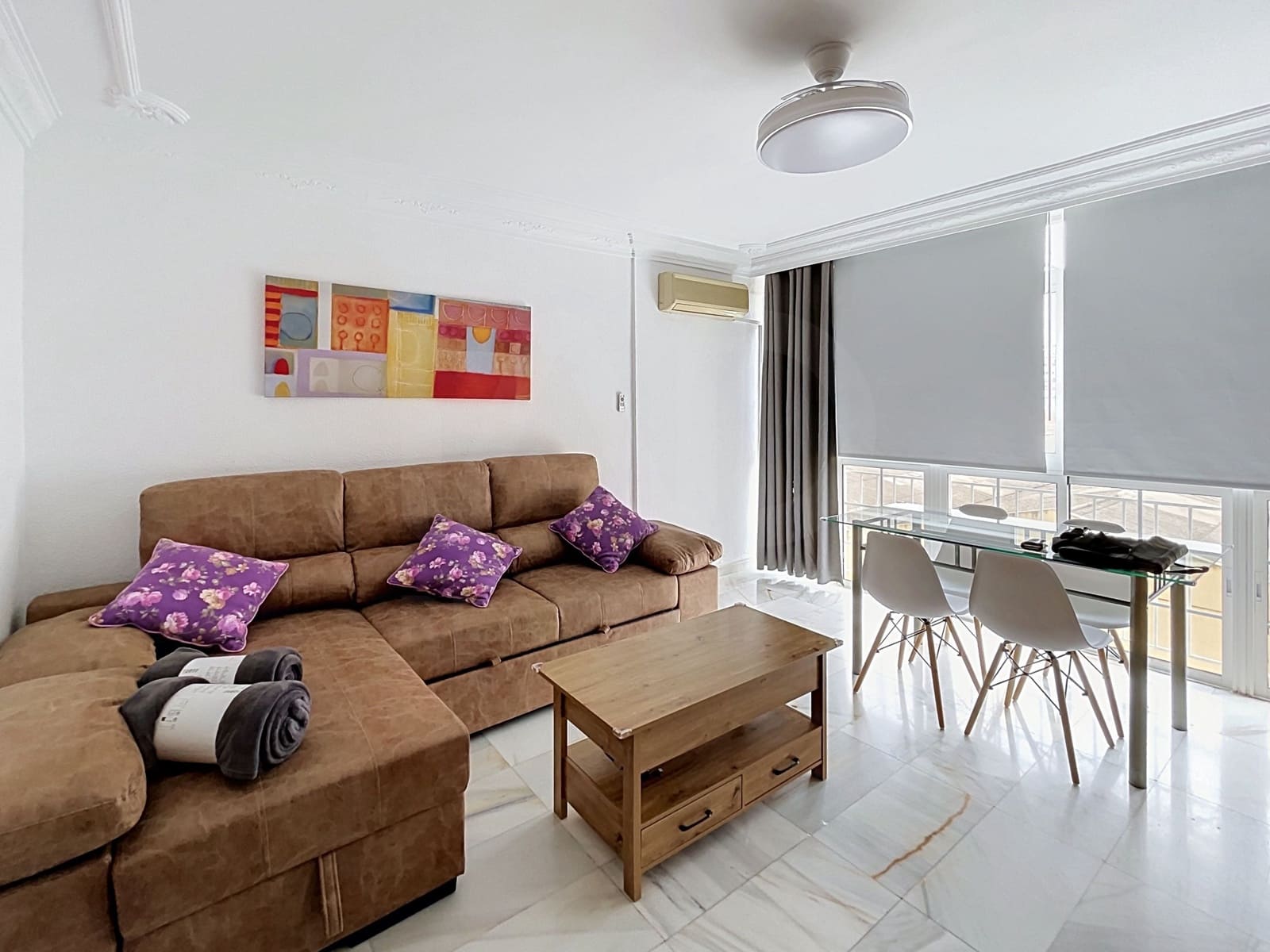 3 Zimmer Apartment zu vermieten in Malaga Stadt - 1.300 € (Ref: 10050458)