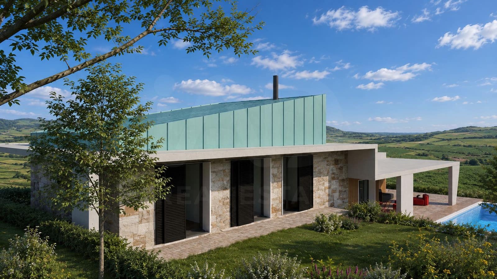 3 sypialnia Willa na sprzedaż w Santa Maria de Cayon z basenem garażem - 975 000 € (Ref: 10052086)