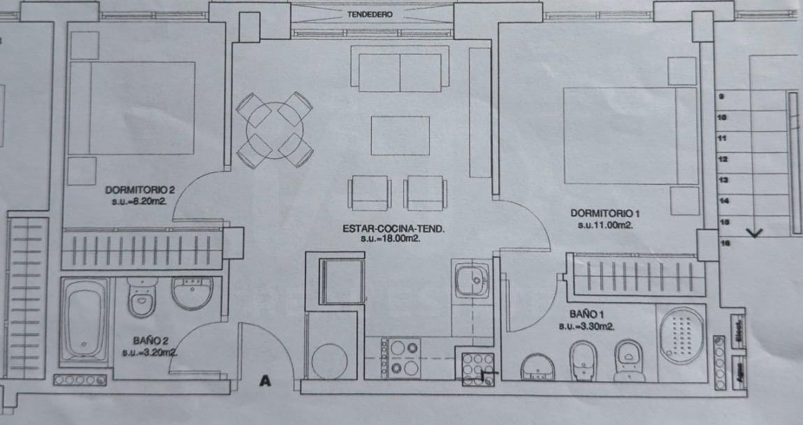 2 soverom Leilighet til salgs i Ares med svømmebasseng garasje - € 180 000 (Ref: 10054543)