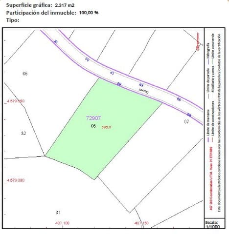 Tontti myytävänä paikassa Vallirana - 57 900 € (Ref: 10062879)