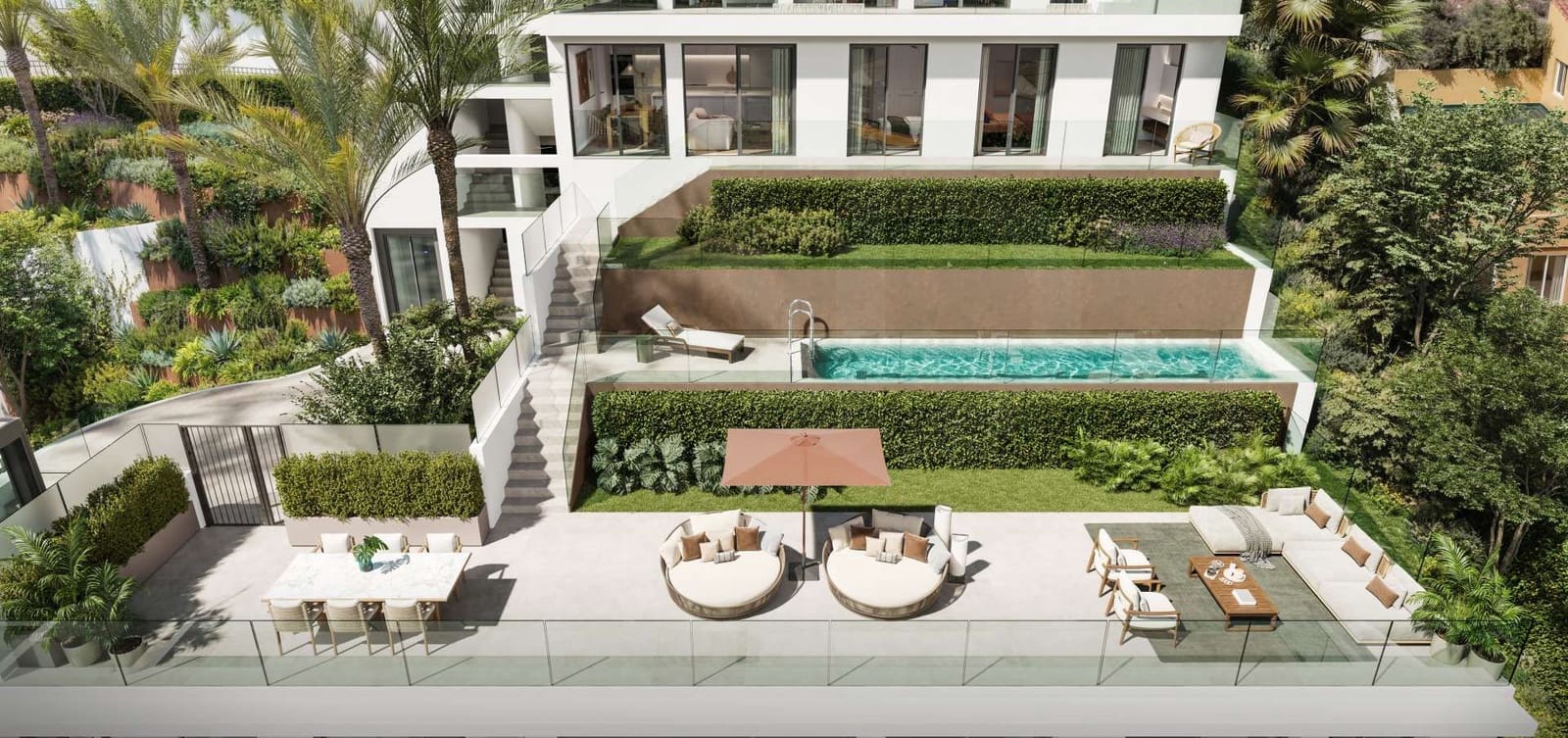 2 Zimmer Apartment zu verkaufen in Malaga Stadt mit Pool - 915.000 € (Ref: 10062893)