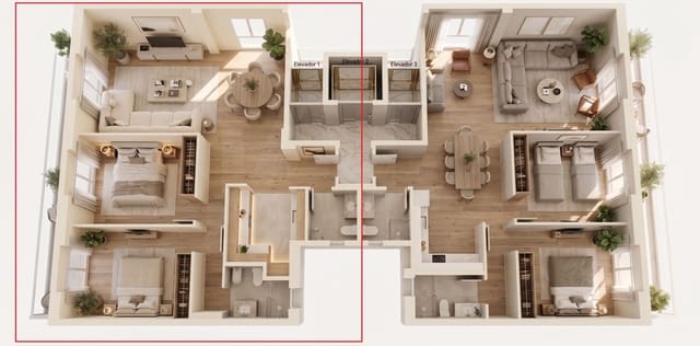 2 Zimmer Apartment zu verkaufen in Abla - 760.000 € (Ref: 10065129)