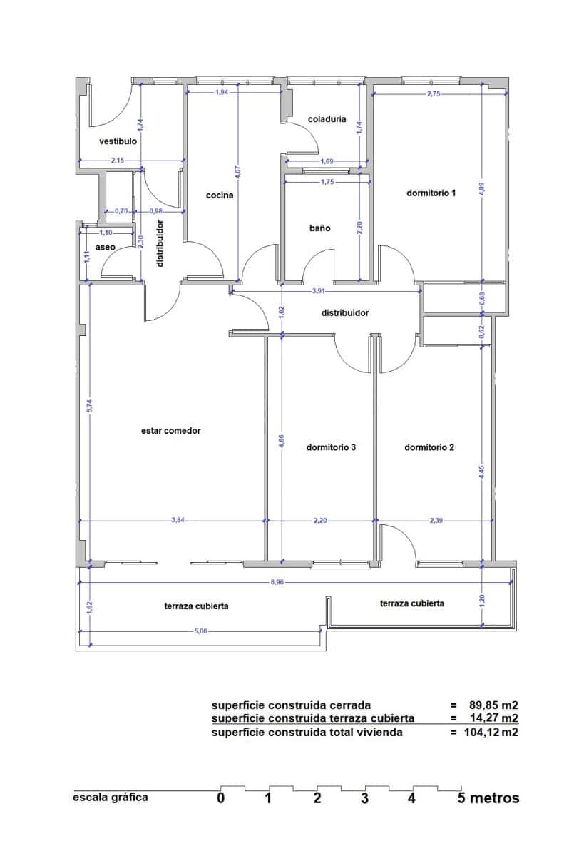 3 camera da letto Appartamento in vendita in Palma de Mallorca - 445.000 € (Rif: 10065659)