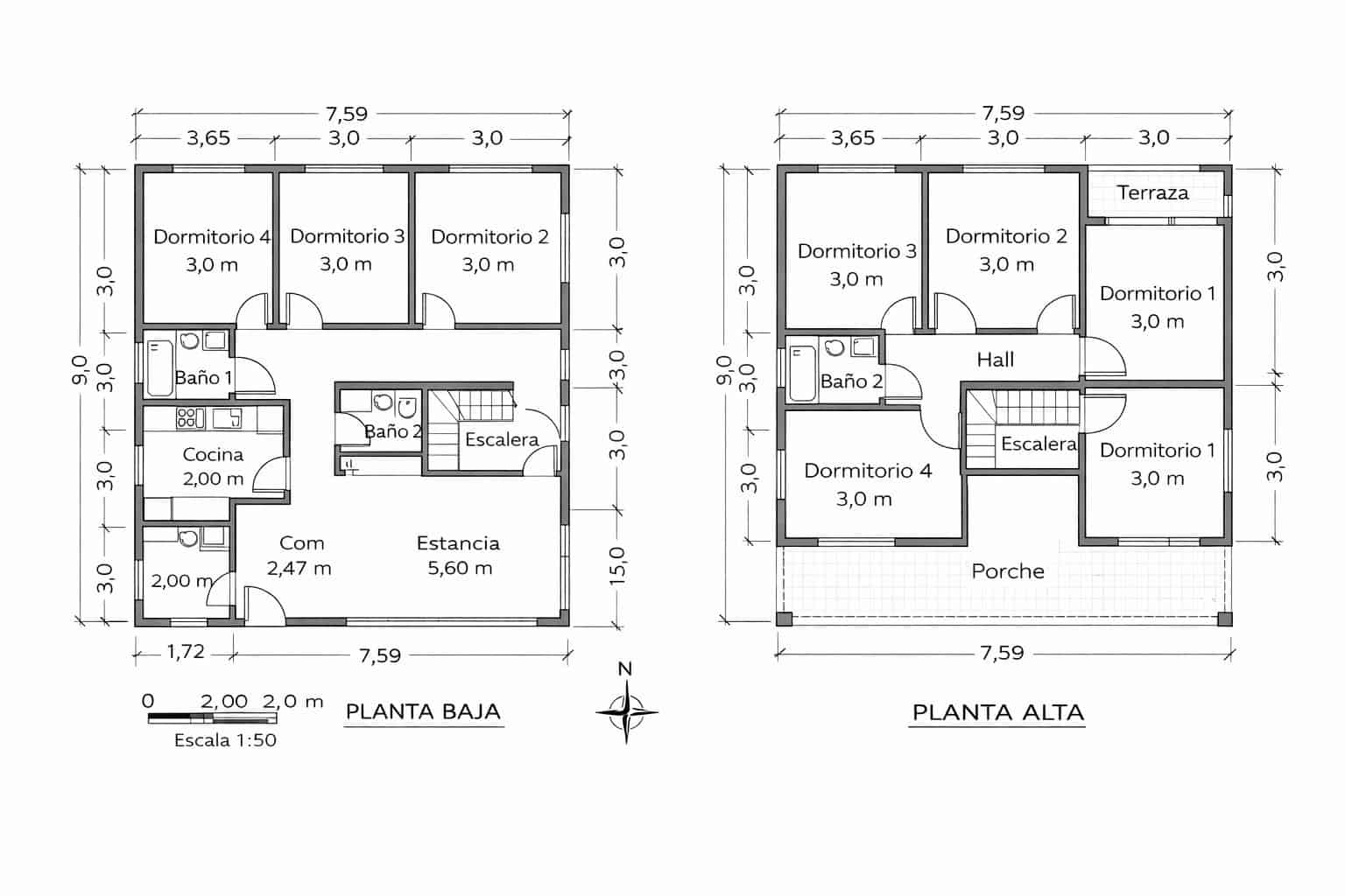 Villetta a Schiera in vendita in As Pontes de Garcia Rodriguez con garage - 210.000 € (Rif: 10073262)