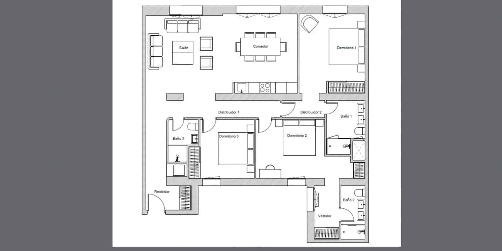 3 slaapkamer Appartement te koop in Madrid stad - € 2.820.000 (Ref: 10073271)