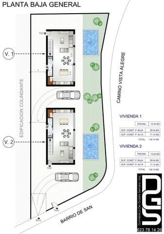 Byggetomt til salgs i Breña Baja - € 170 000 (Ref: 10075576)