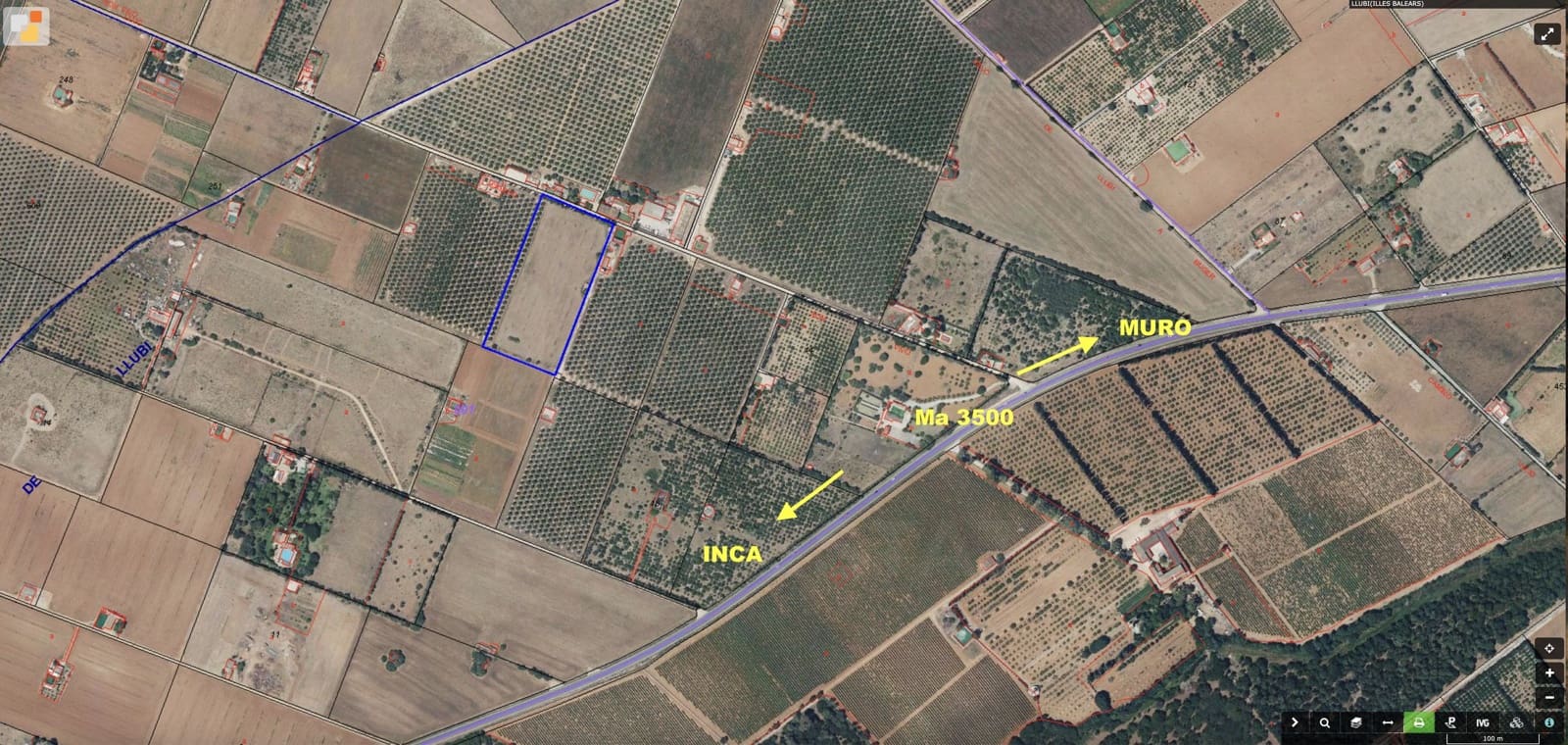 Terreno Não Urbanizado para venda em Llubi - 135 000 € (Ref: 10077395)