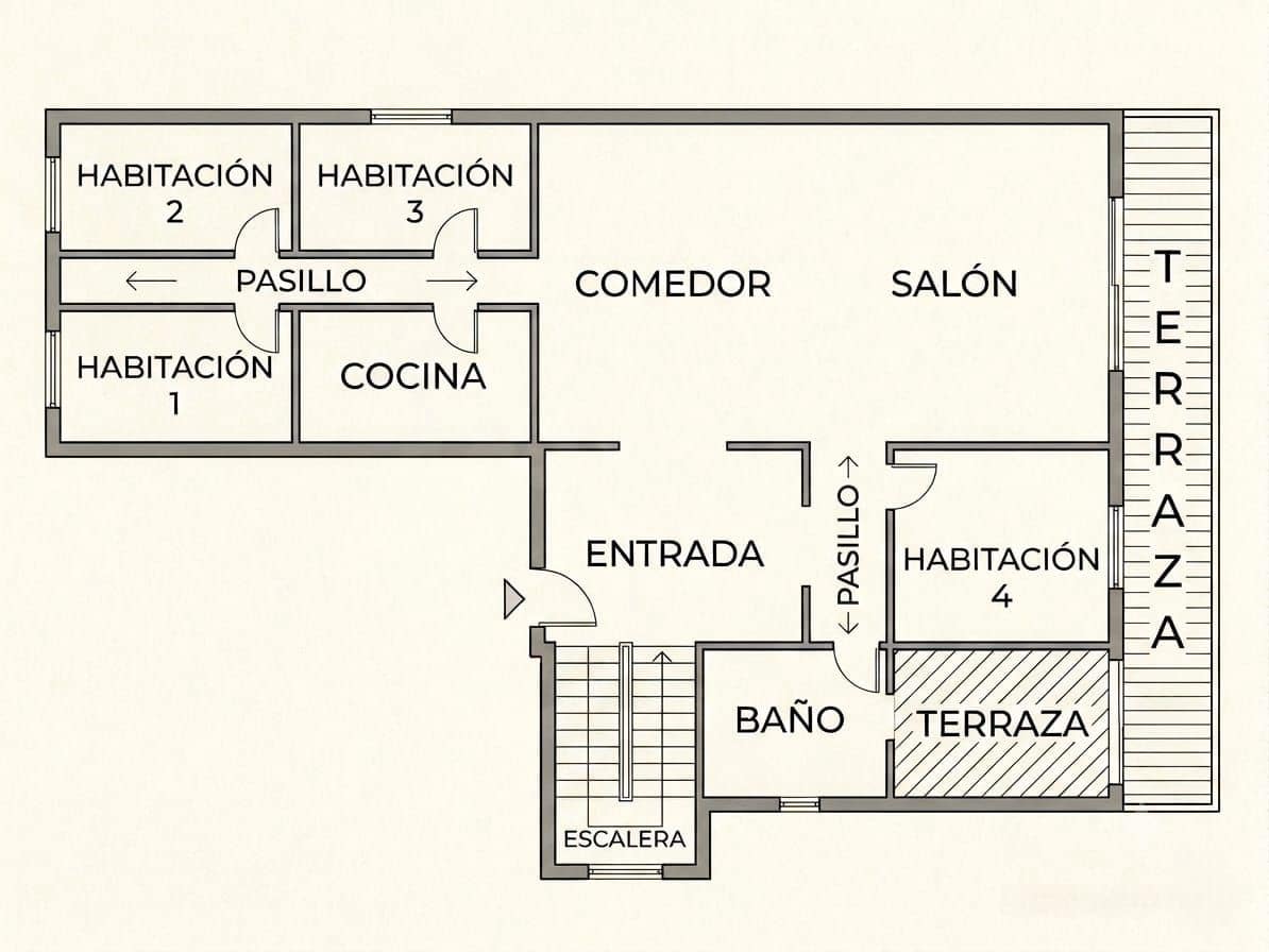 4 camera da letto Casa in vendita in Lorca - 105.000 € (Rif: 10077403)