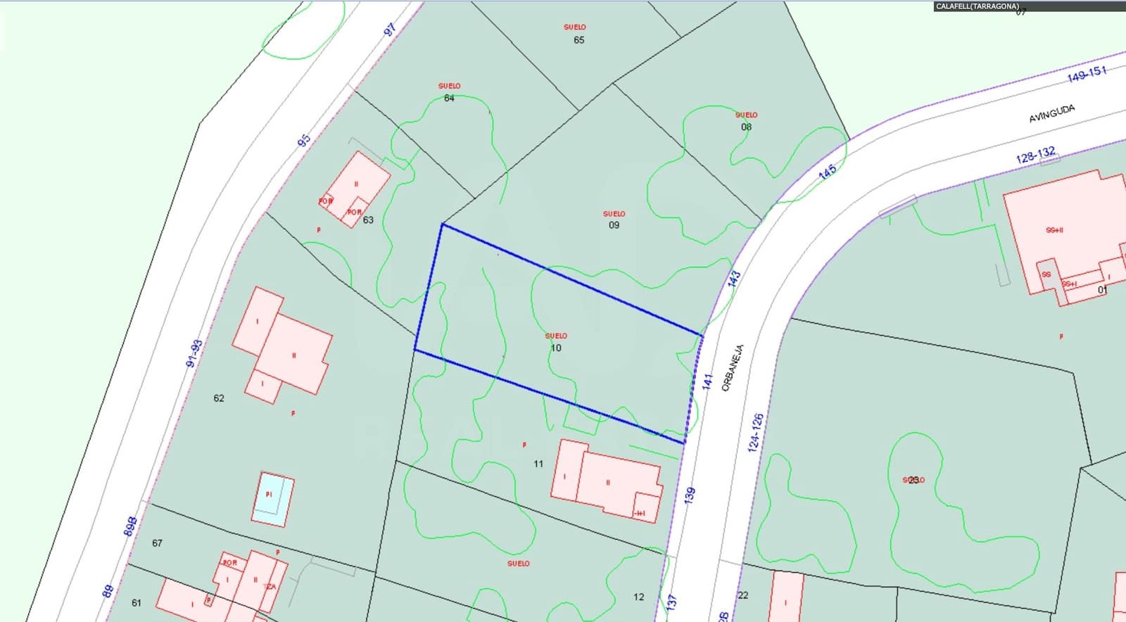 Działka budowlana na sprzedaż w Calafell - 45 000 € (Ref: 10079997)